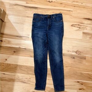 Madewell Dark Blue Skinny Jeans